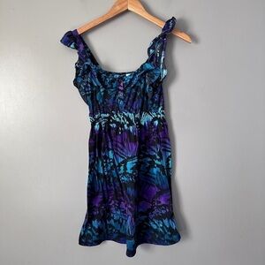 No boundaries ruffle tank top tshirt dress